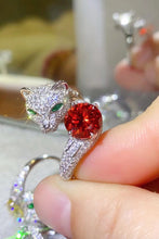 Load image into Gallery viewer, 2 Carat Moissanite Adjustable Cat Ring
